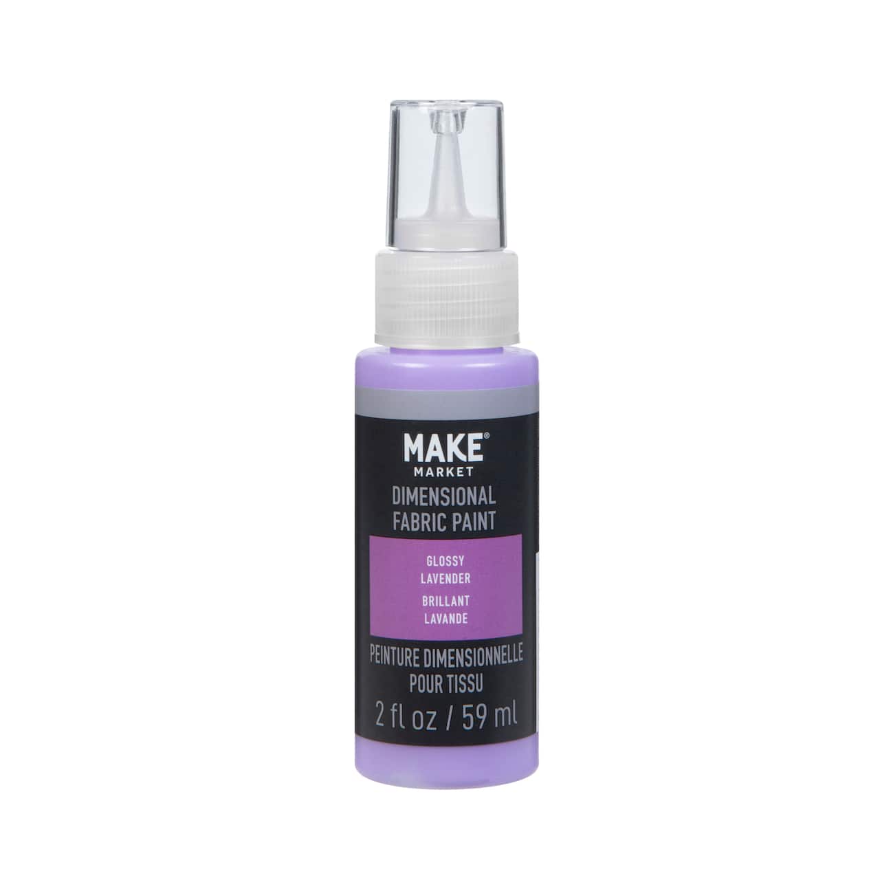 12 Pack: Glossy Dimensional Fabric Paint by Make Market®